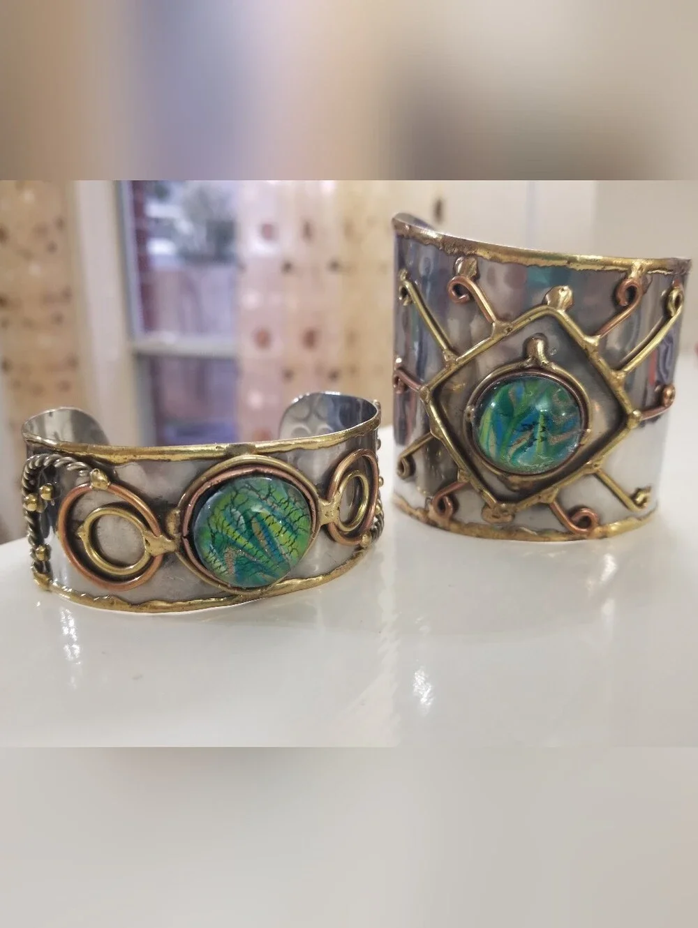 Artisan brutalist bracelets